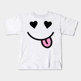 Lovey Face Kids T-Shirt